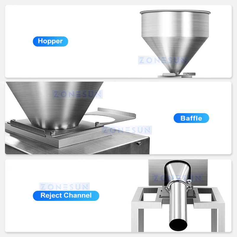 Coffee Bean - ZONESUN Gravity Metal Separator ZS-MS1 Stainless