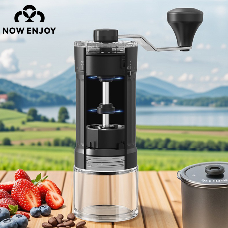 NOW ENJOY Manual Coffee Grinde - огляд і ціна Burr Hand Grinder