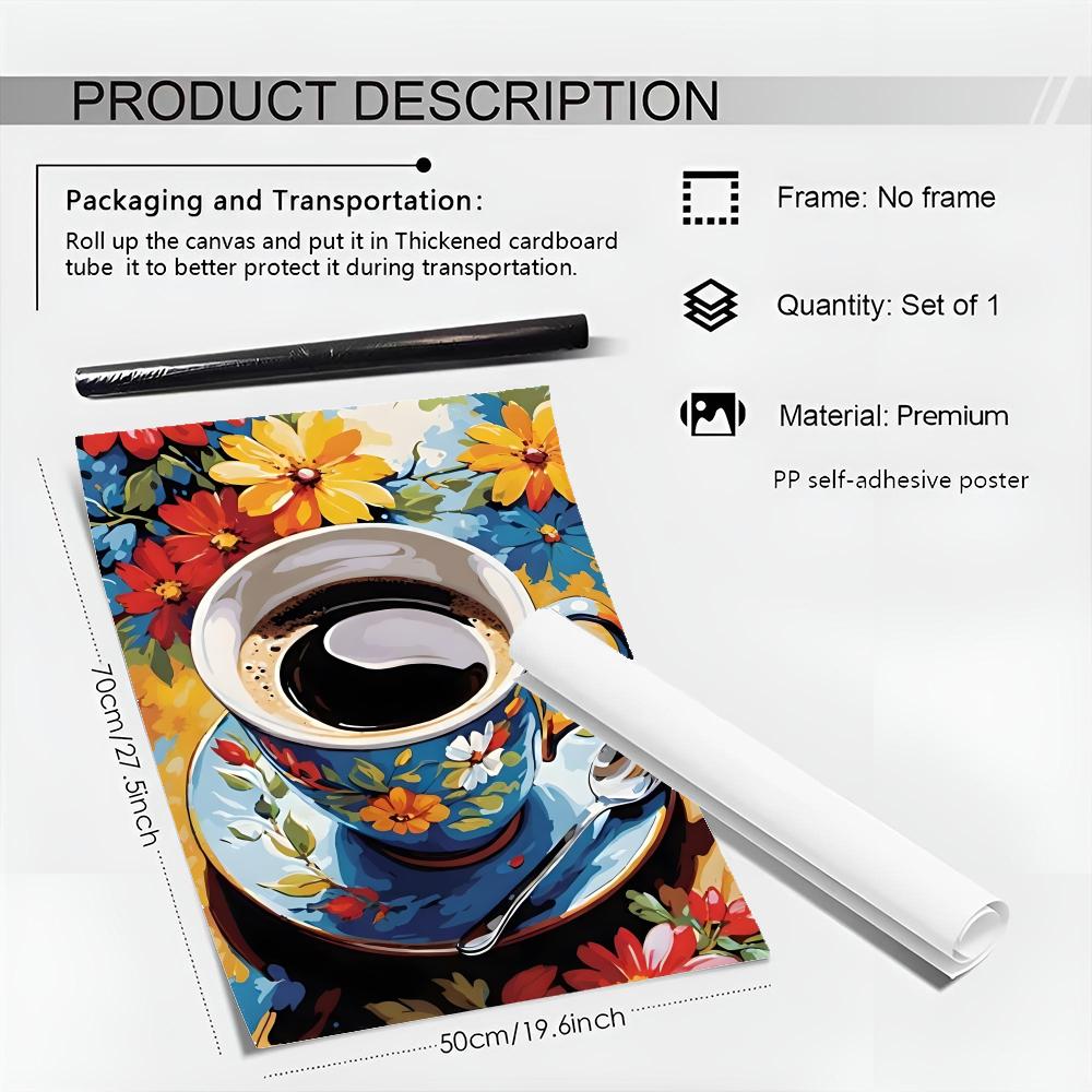 Afternoon tea coffee cup Poste - огляд і ціна Coffee Tea Poster
