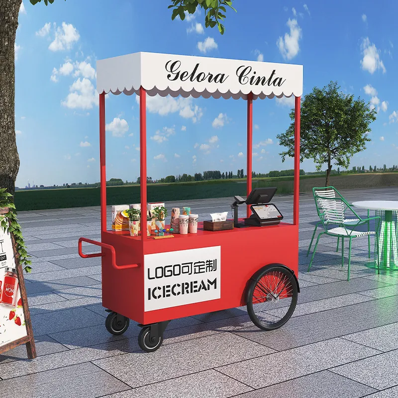 Street Food Truck Trolley Stal - огляд і ціна Coffee Tea Vendor