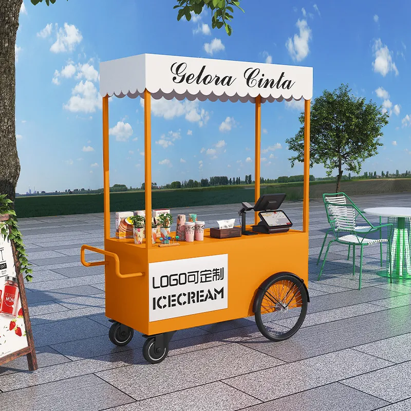 Street Food Truck Trolley Stal - огляд і ціна Coffee Tea Vendor