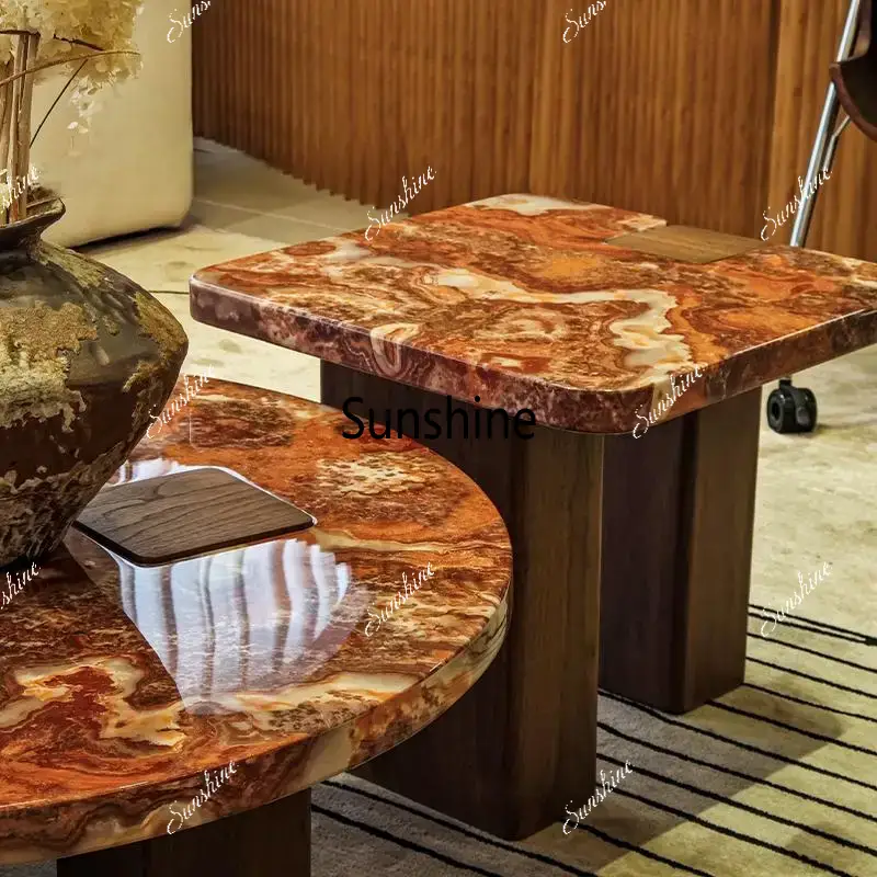 Lava Red Marble Geometric Coff - огляд і ціна Tea And Coffee Fusion