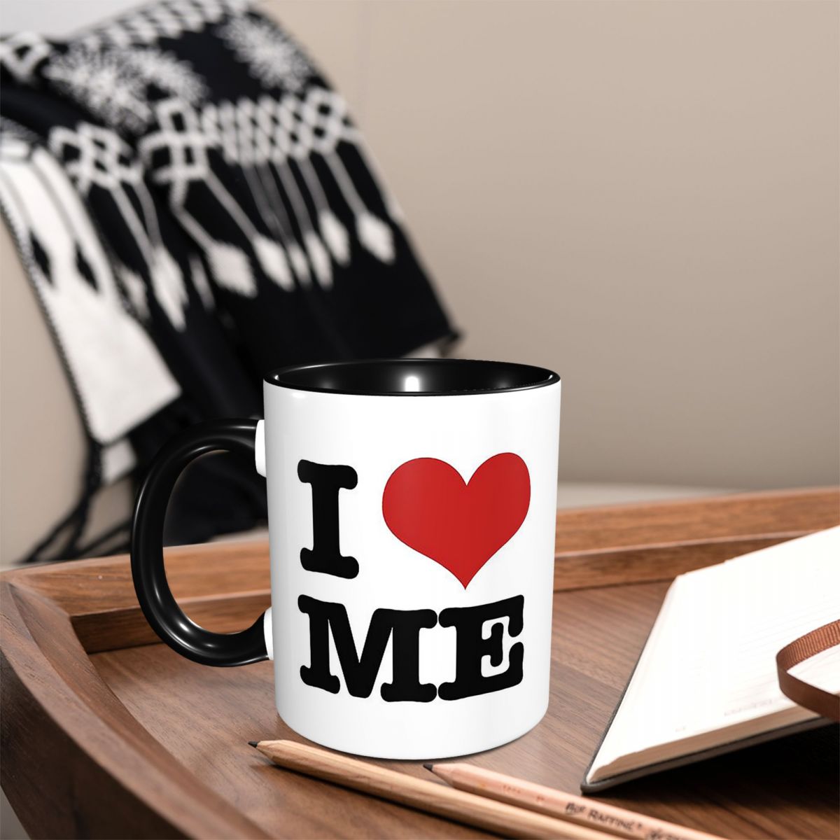 I Love Me Mug Funny Ceramic Co - огляд і ціна Coffee Tea And Me