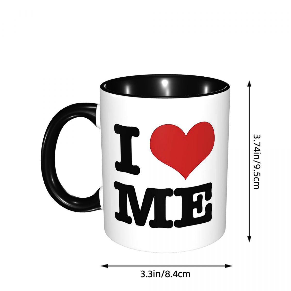 I Love Me Mug Funny Ceramic Co - огляд і ціна Coffee Tea And Me