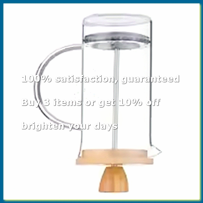 Coffee French Press Pot with F - огляд і ціна French Press Glass