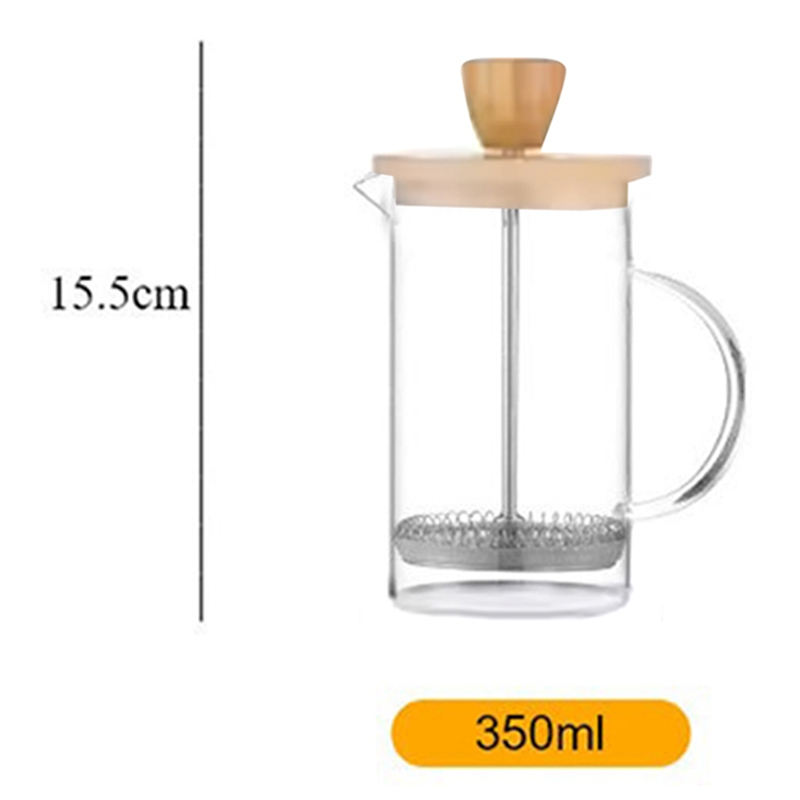 Coffee French Press Pot with F - огляд і ціна French Press Glass