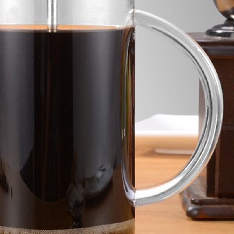 Coffee French Press Pot with F - огляд і ціна French Press Glass