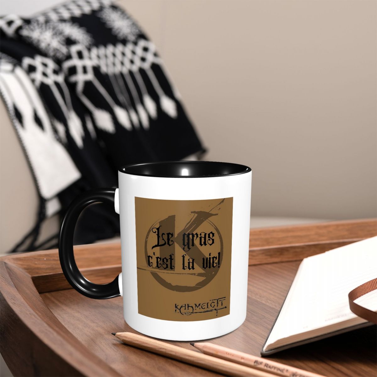 Quote Kaamelott The Fat! Mug F - огляд і ціна Coffee And Tea Quotes Funny