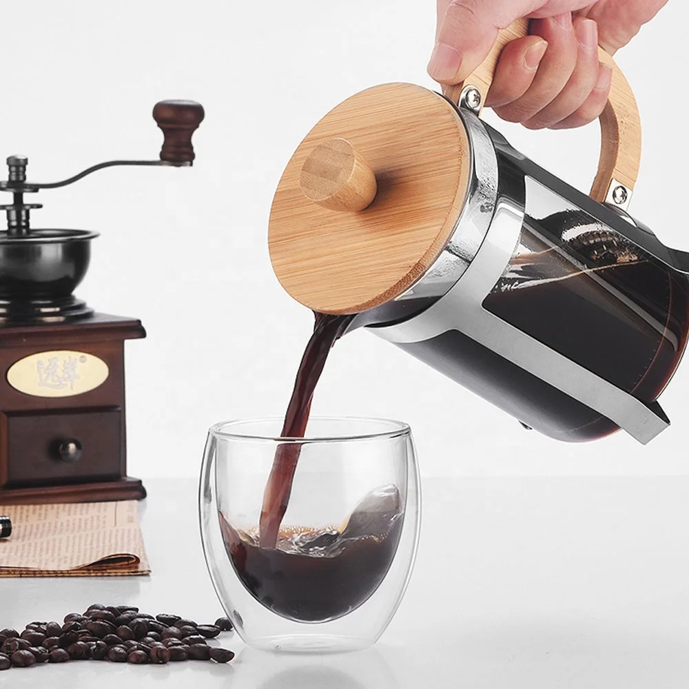 350/600ml Stainless Steel Pres - огляд і ціна French Press Glass