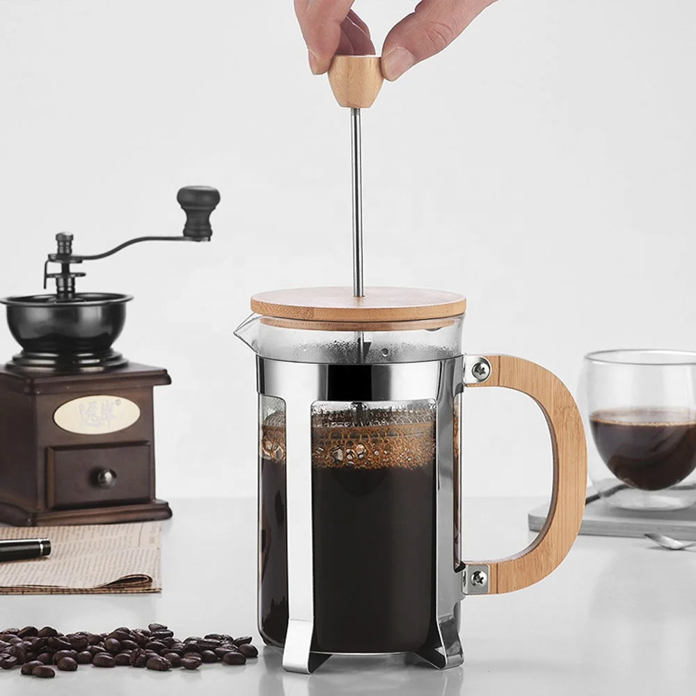350/600ml Stainless Steel Pres - огляд і ціна French Press Glass