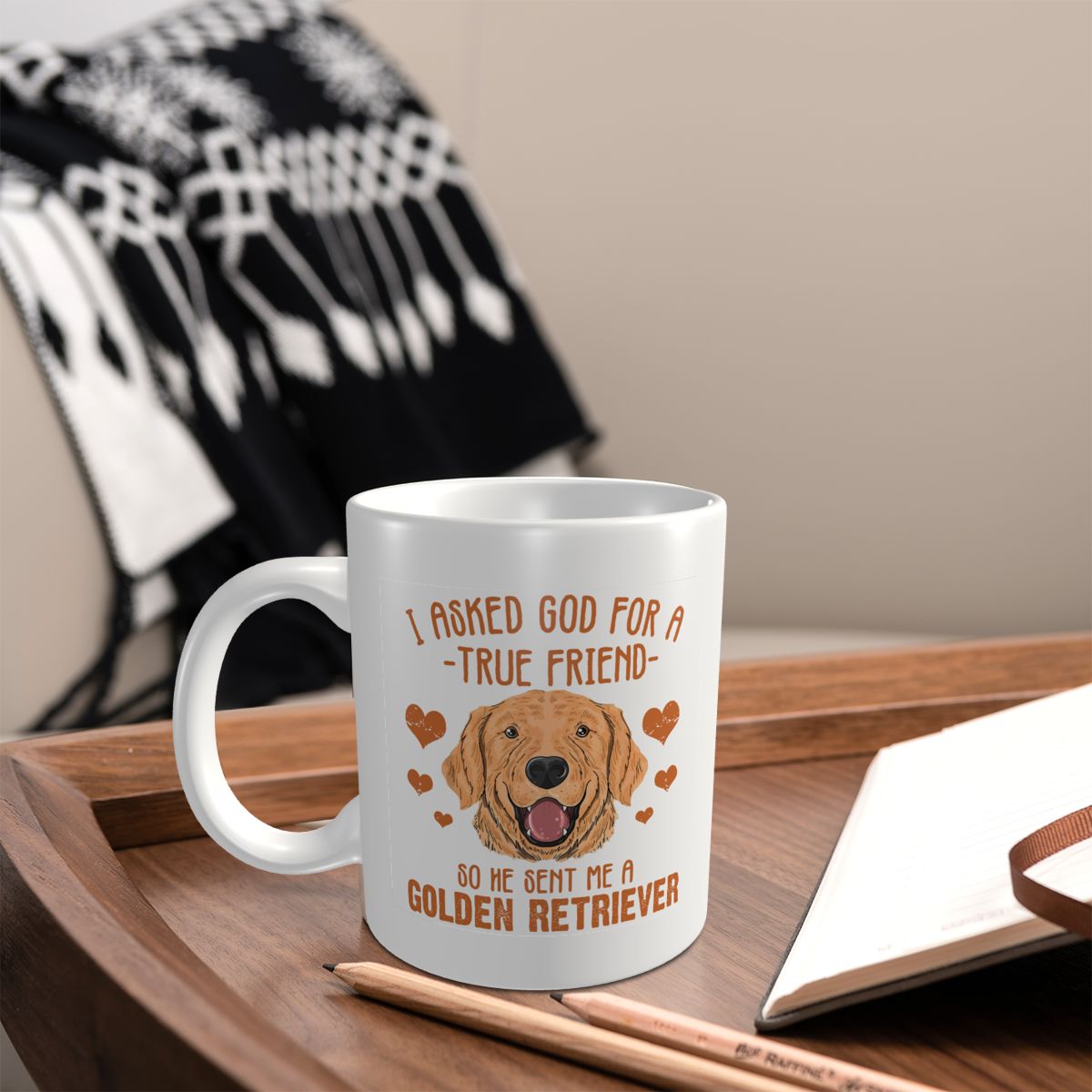 Mark Cup Mug Golden Retriever  - огляд і ціна Coffee Tea And Me