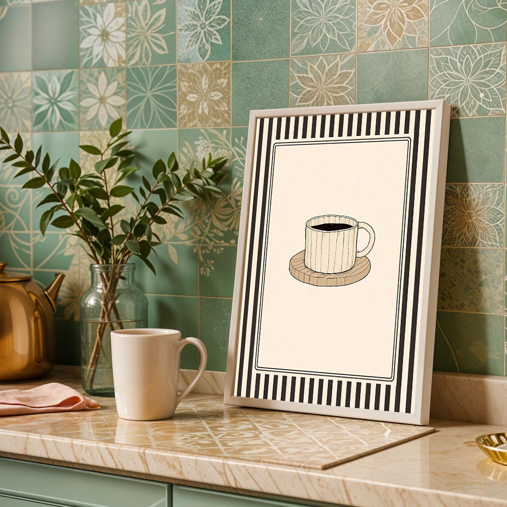 1pc frameless Coffee Adventure - огляд і ціна Coffee Tea Poster