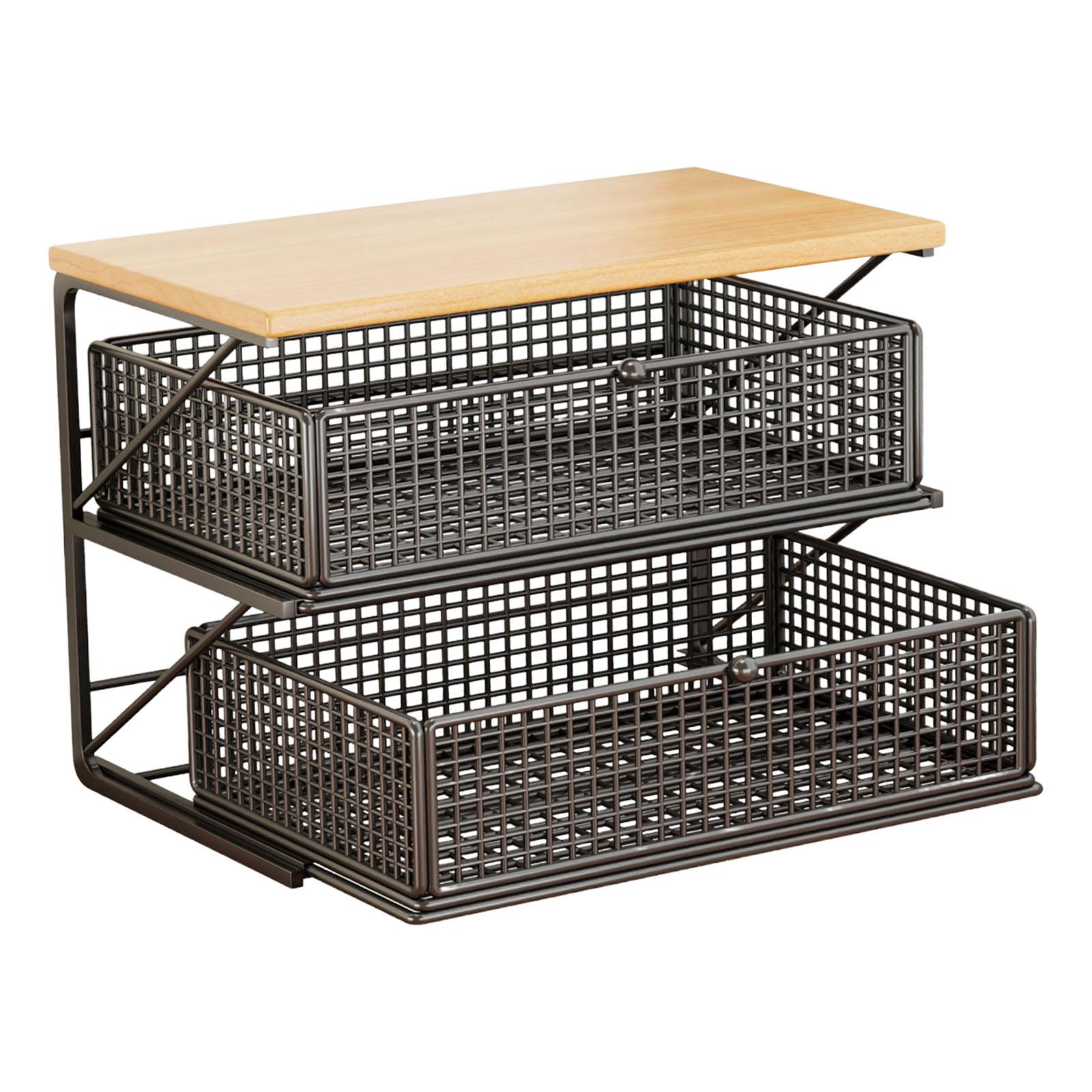 Coffee Bar Organizer Wooden Ir - огляд і ціна Coffee Tea Zone
