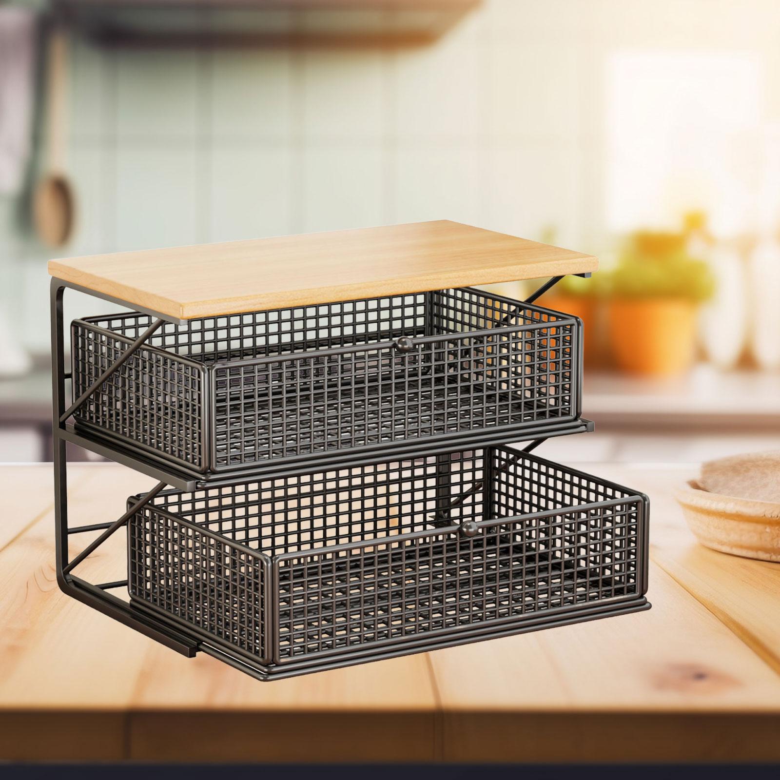 Coffee Bar Organizer Wooden Ir - огляд і ціна Coffee Tea Zone