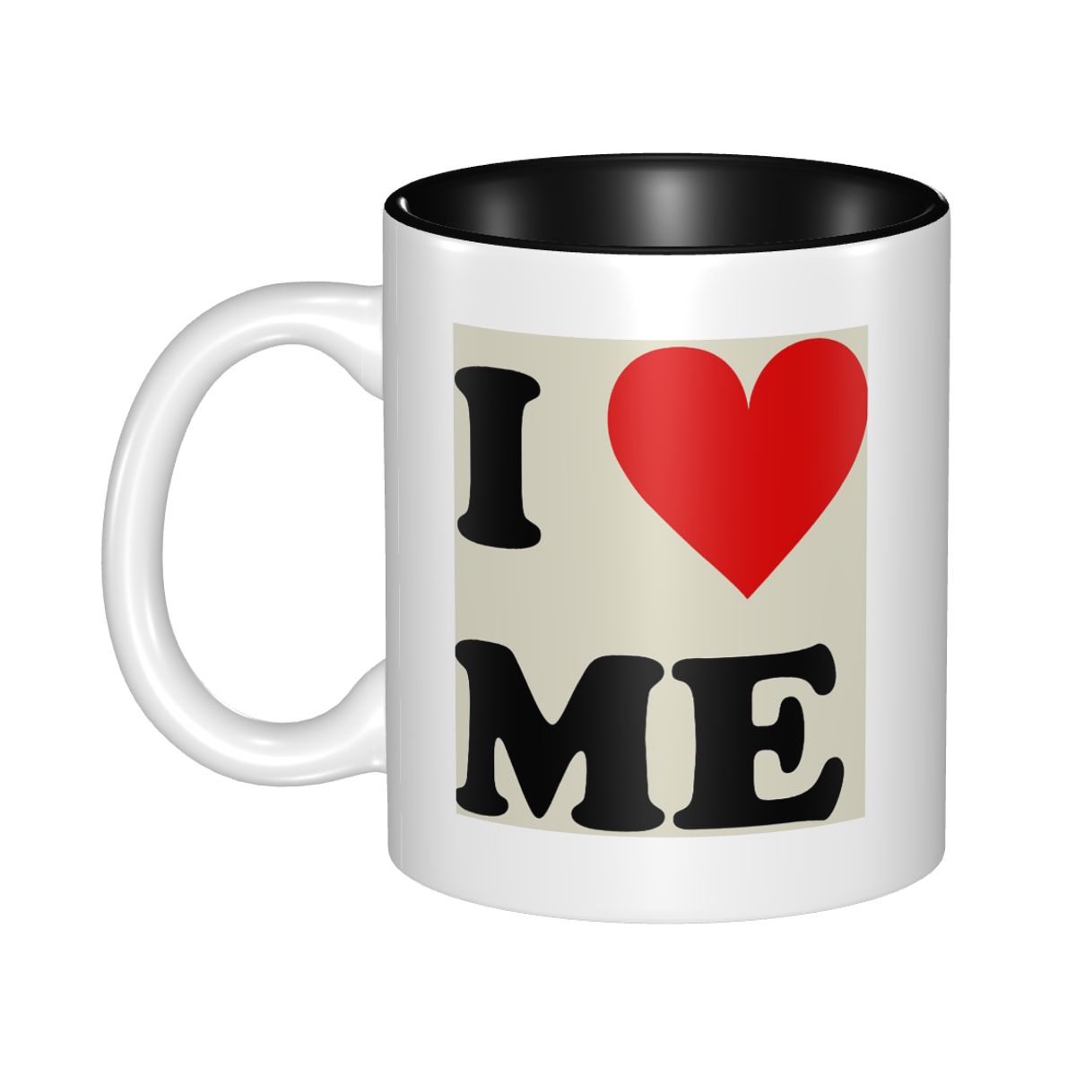 I Love Me Heart Mug Funny Cera - огляд і ціна Coffee Tea And Me