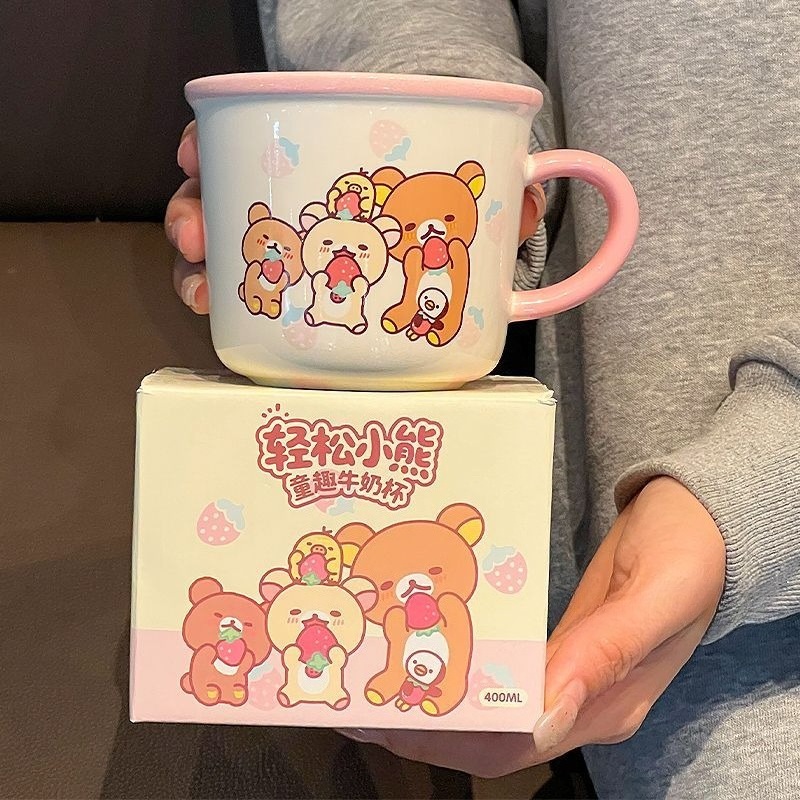 Cute Rilakkuma Ceramic Mug Hig - огляд і ціна Coffee Tea Shop