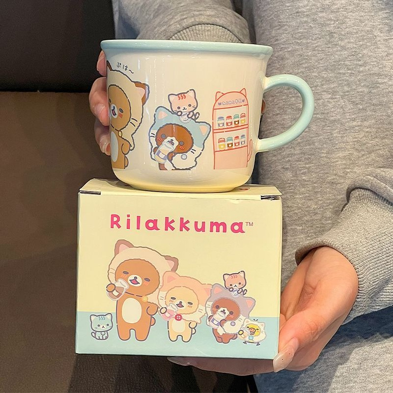 Cute Rilakkuma Ceramic Mug Hig - огляд і ціна Coffee Tea Shop