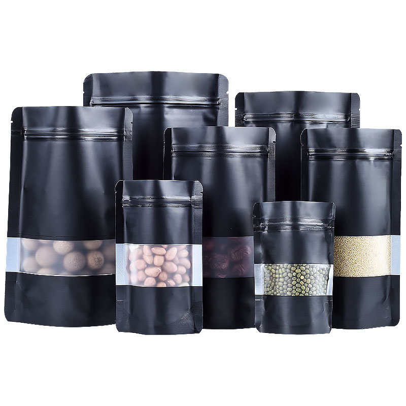 100PCS Stand-up Matte Black Al - огляд і ціна Coffee Tea House