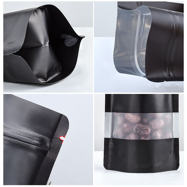 100PCS Stand-up Matte Black Al - огляд і ціна Coffee Tea House