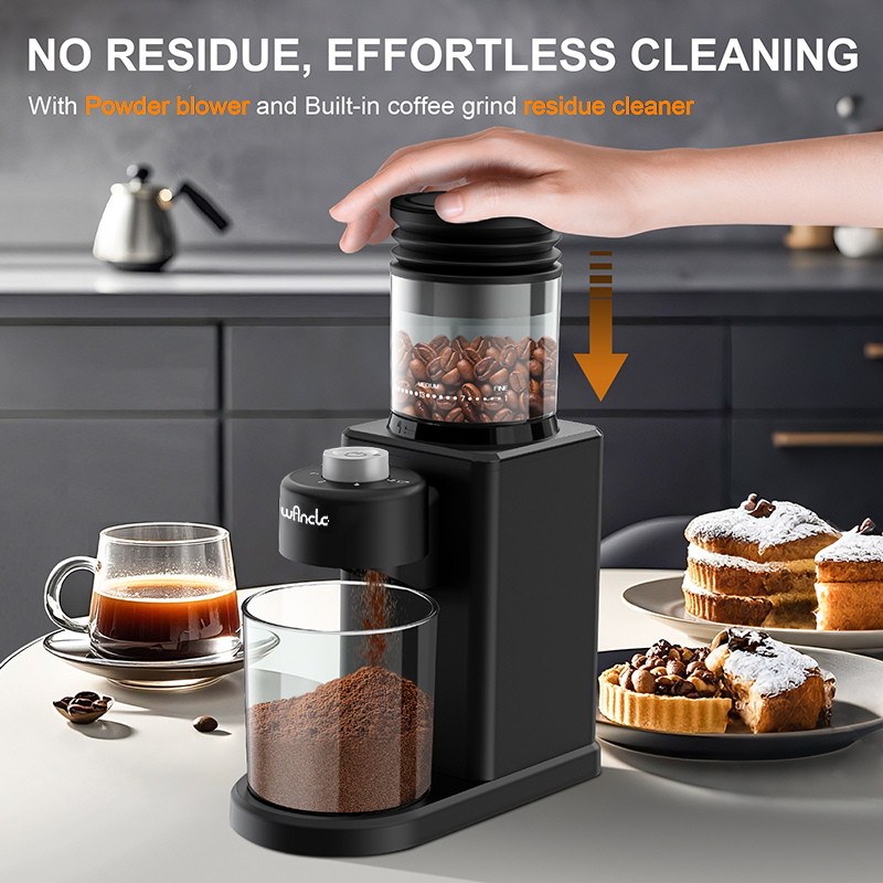 Coffee Grinder Automatic Elect - огляд і ціна French Press Glass
