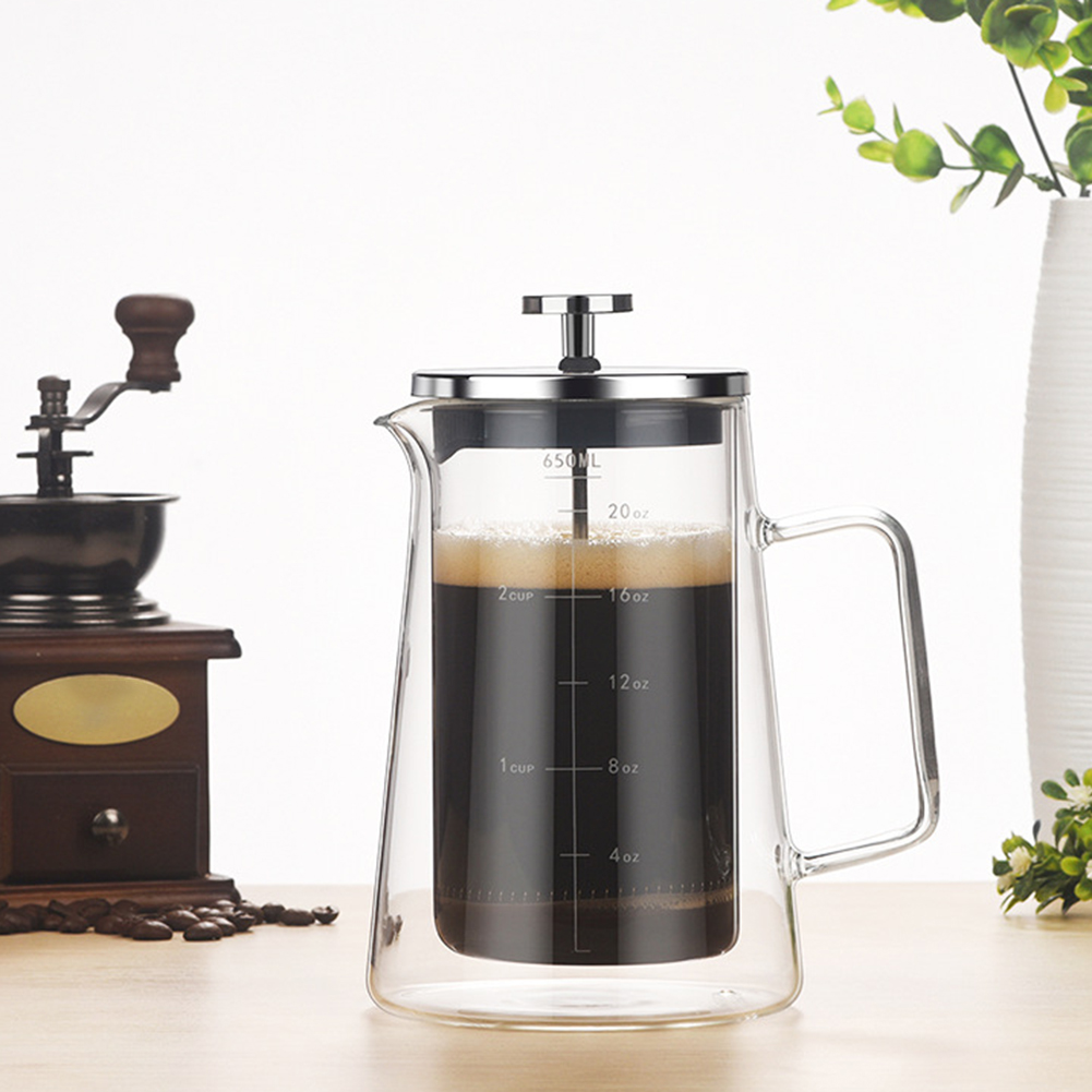 Double Layers French Press Pot - огляд і ціна French Press Glass