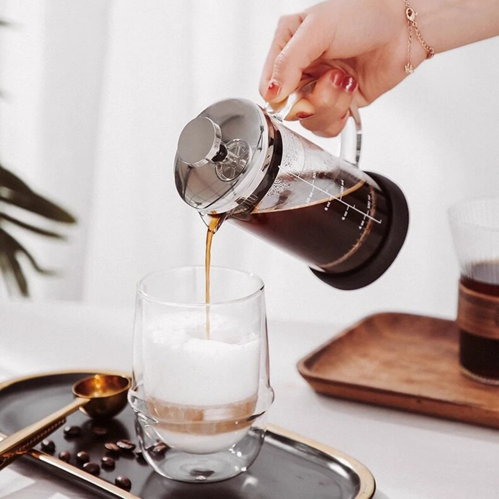 550ml Coffee French Press Pot  - огляд і ціна French Press Glass