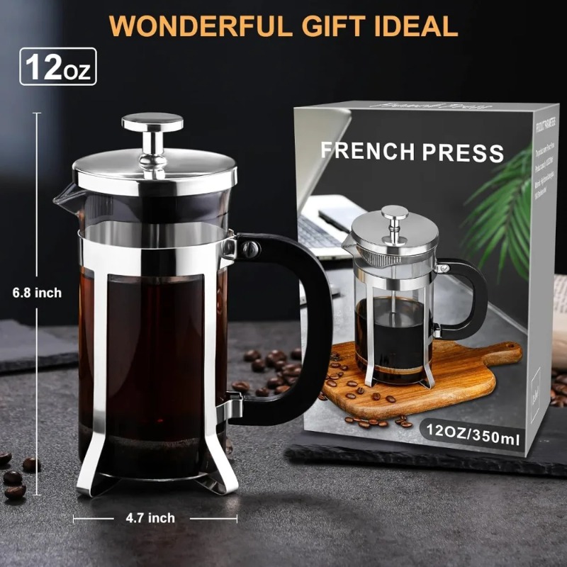 French Coffee Machine Coffee P - огляд і ціна French Press Glass