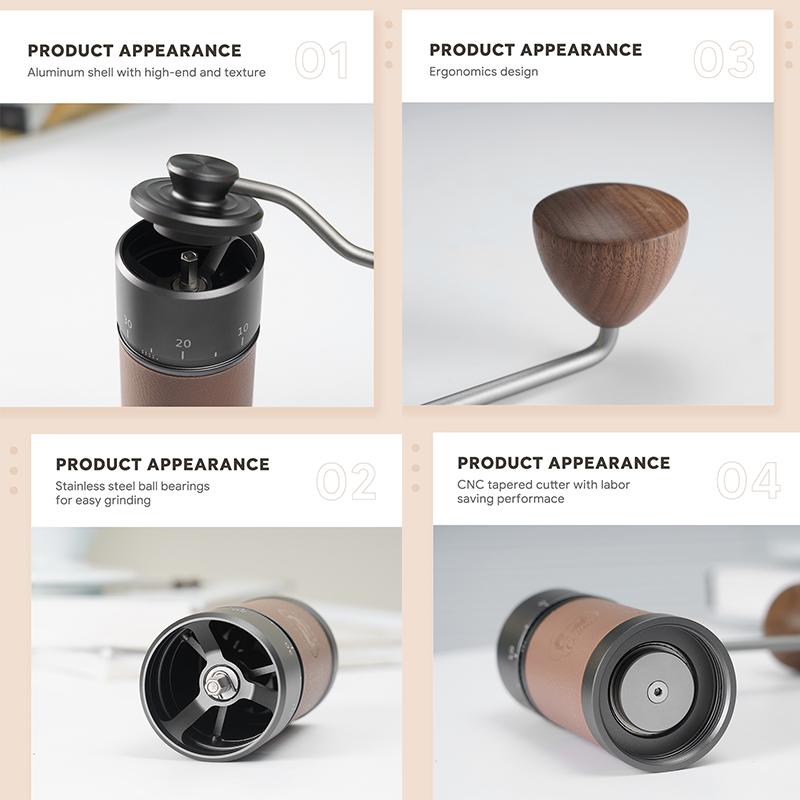 icafilas Manual Coffee Grinder - огляд і ціна Burr Hand Grinder