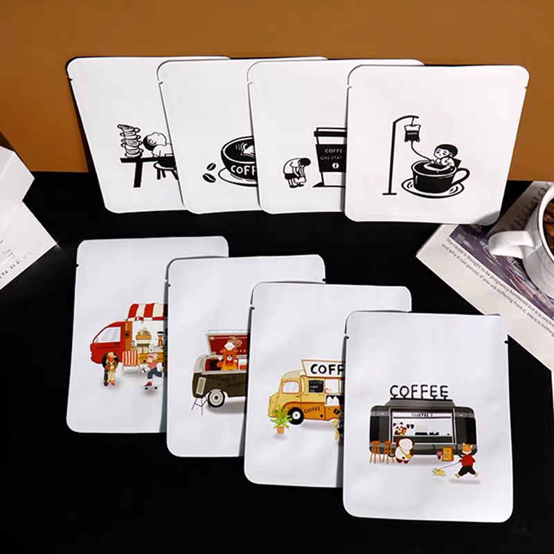 100pcs Customized Square Tea B - огляд і ціна Coffee Tea House