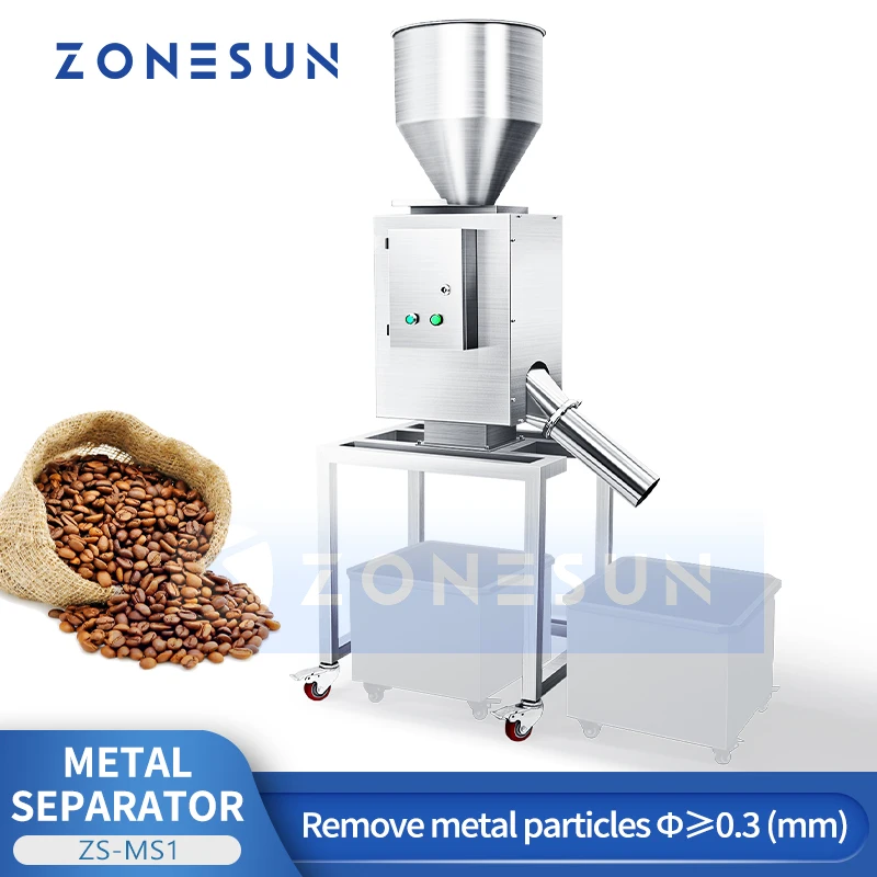 ZONESUN Gravity Metal Separato - огляд і ціна Coffee Bean