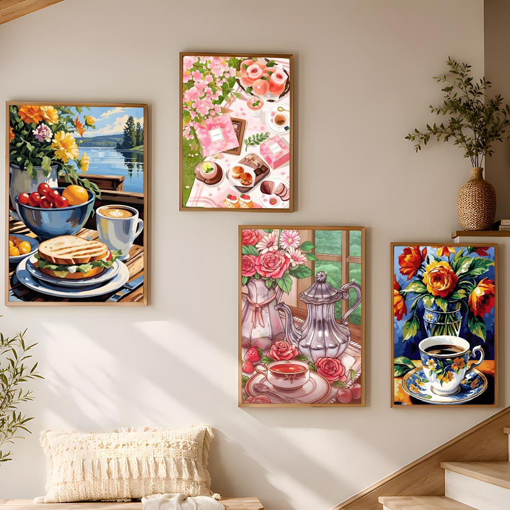 Afternoon Tea Coffee Cup Home  - огляд і ціна Coffee Tea Poster
