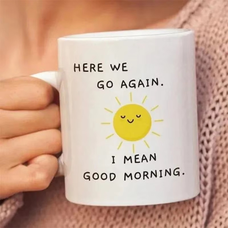 Coffee Cup Funny Sarcastic Fun - огляд і ціна Coffee Tea Good Morning