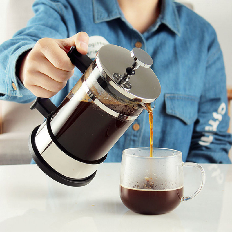 Coffee French Press Pot With F - огляд і ціна French Press Glass